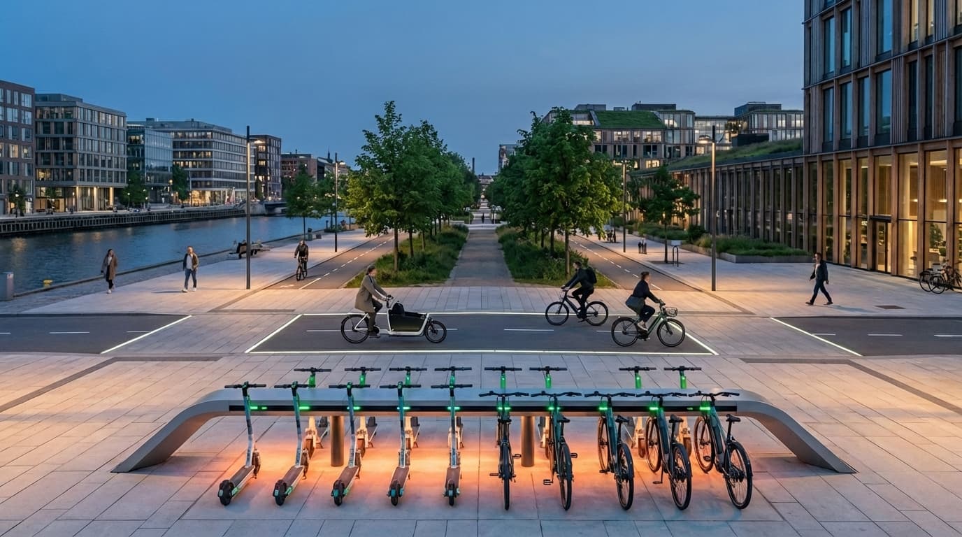 Micromobility at Scale: Infrastructure, Density, and the Battery Foundation